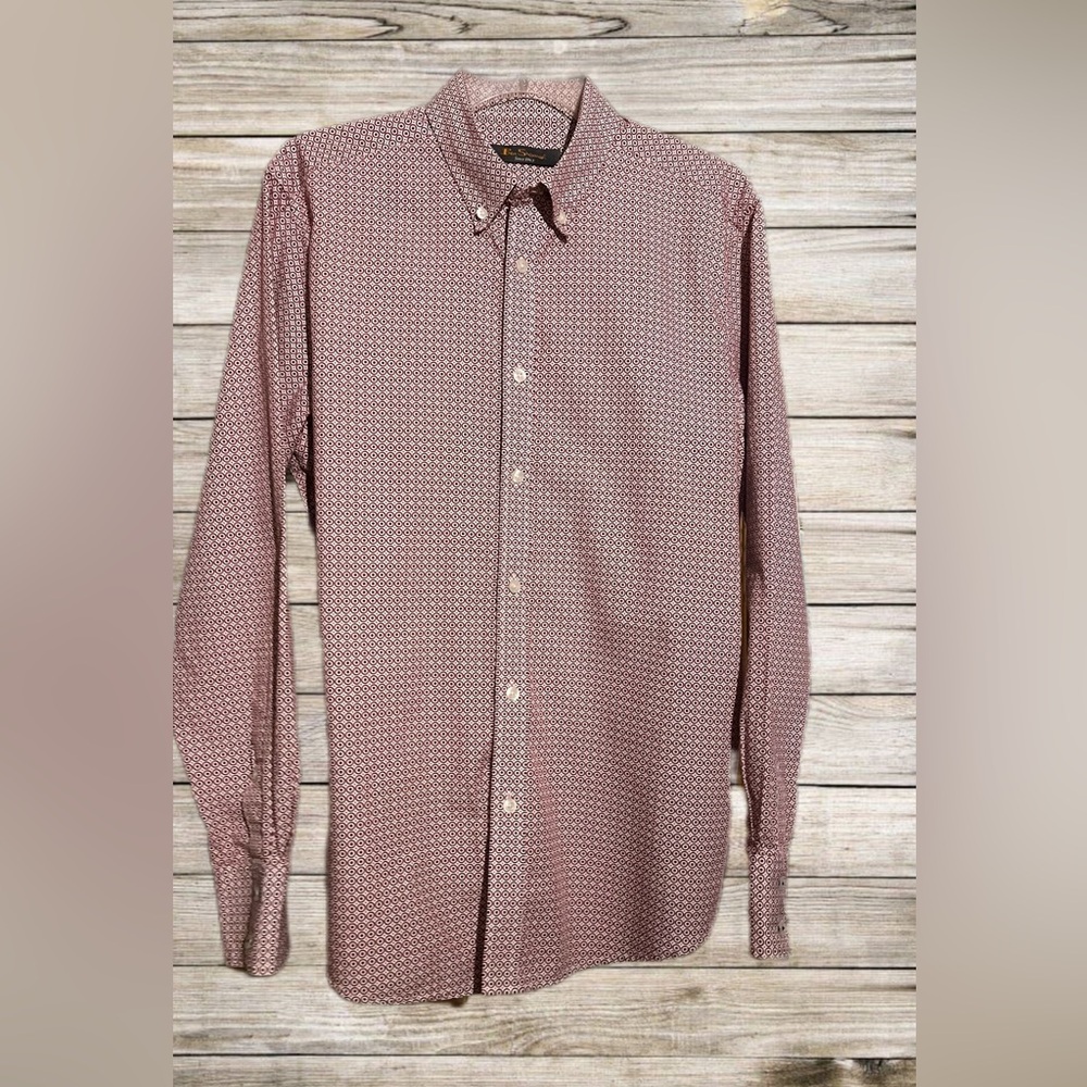 Men’s Ben Sherman Oxford Style Long Sleeve Button Up-XL